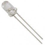 5mm White LED (Warm White Transparent Clear)