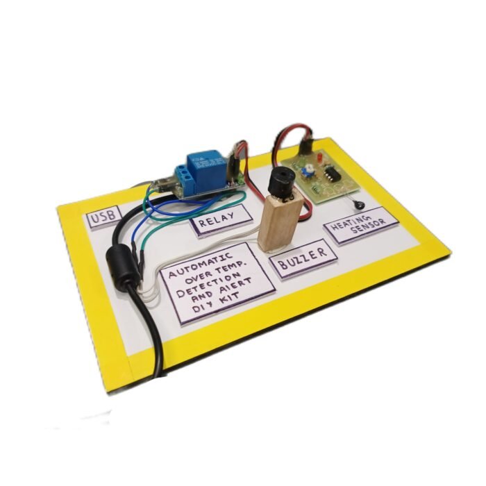 Automatic over temp detection and alert Ready DIY Experiments  Science Project Model  STEM KIT (Assembled), 100% Tested - Image 3