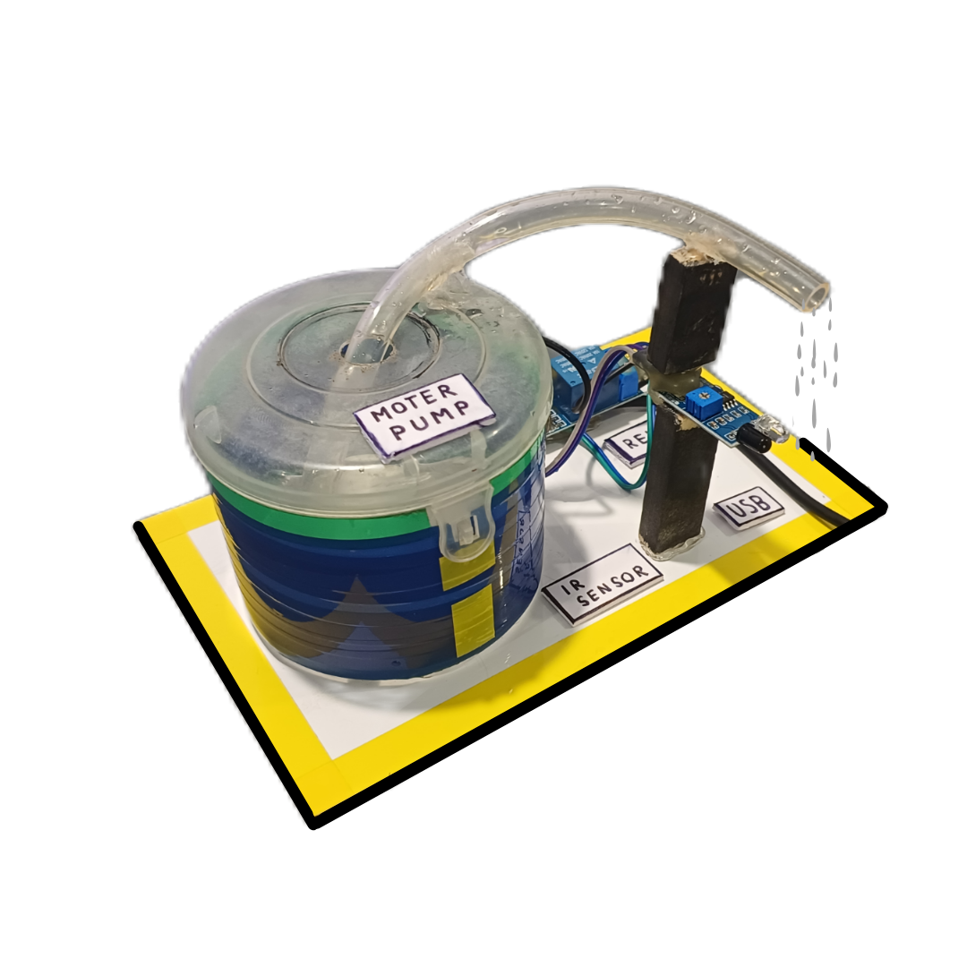 Project no. 9 (2) Automatic Hand Sanitizer Using IR DIY STEM KIT Science Project Model  (Assembled) – 100% Tested & Easy-to-Use - Image 3