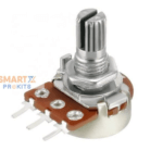 100K Ohm 3Pin Shaft Potentiometer