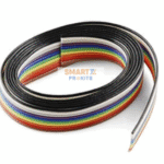 Multicolor Ribbon Cable 10 Core DuPont Rainbow Wire  - 1 meter