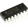CD4017-4017 Cd4017 Cd4017Be Cmos Decade Counter with 10 Decoded Outputs Dip16 IC