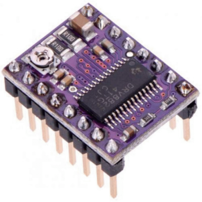 DRV8825 Stepper Motor Driver with Aluminum Heat Sink - Image 1