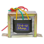 12-0-12   2A Center Tapped Step-down Transformer (230v)