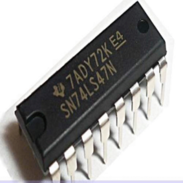 SN74LS47N BCD to 7-Segment Decoder/Driver IC (7447 IC) Package-DIP-16 - Image 1