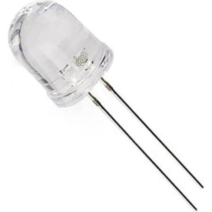 White LED 10mm  Super Bright - Image 1
