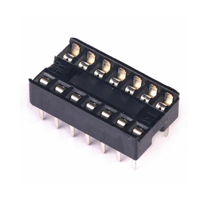 14 Pin DIP IC Base-Socket-Base-Connector for Microcontrollers and IC's/IC base-base IC - Image 1