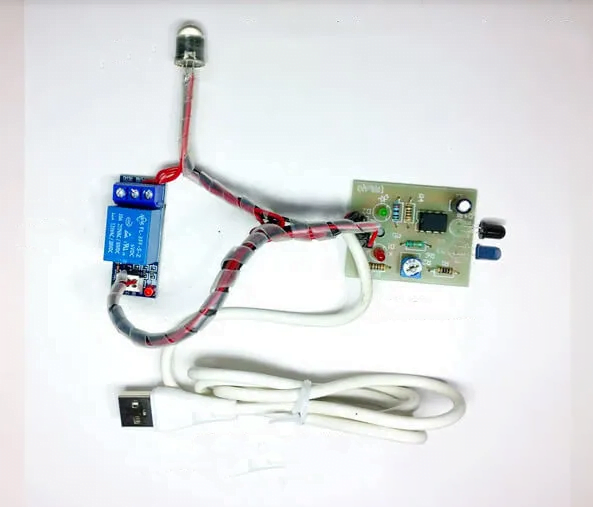 Control Lamp Using IR