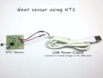 Heat Sensor Using NTC DIY Experiments  Science Project Model  STEM KIT (Assembled), 100% Tested - Image 2