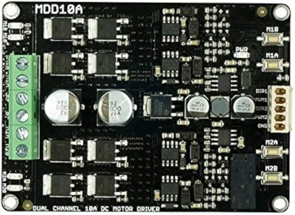 MDD10A Dual Channel Enhanced 10Amp DC Motor Driver 30A Peak