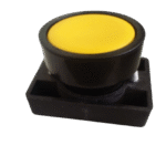 Push Button Yellow without Element (Plastic)