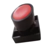 Push Button Red without Element (Plastic)