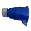 SFN-213 (Distribution electrical) 16A 3P Female Industrial Connector Socket (39ry194qf458) White Blue