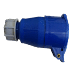 SFN-213 (Distribution electrical) 16A 3P Female Industrial Connector Socket (39ry194qf458) White Blue