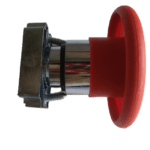 RED Mushroom Push Button Switch (Without Element) small size
