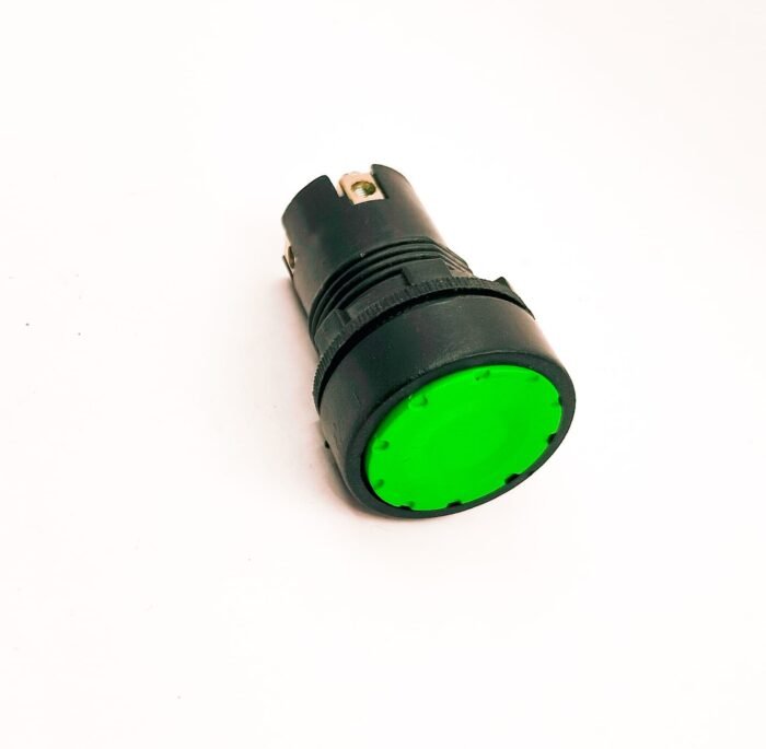 Push button Green without Element (plastic) - Image 1