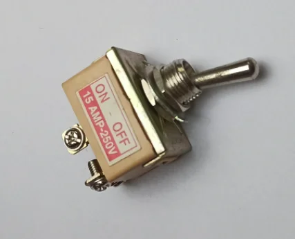 Heavy Duty 4 Pin 15A/250VAC DPDT ON-OFF Toggle Switch