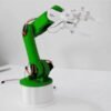 WhatsApp Image 2022 07 28 at 3.57.44 PM Robotic Arm with 5 Degree of Freedom 3D printed plastic Parts Bluetooth Smartphone control(Note : Product color may vary )