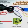 Laser Alarm Security System Project Kit Assembled Laser Alarm Security System Project DIY Experiments Science STEM KIT (Assembled)