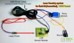 Laser Secutiry system for Bank DIY Experiments  Science Project Model  STEM KIT (Assembled), 100% Tested - Image 2