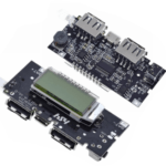 Power Bank Module - Dual USB 5V 1A 2.1A 18650 Battery Charger Module with LCD Display