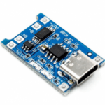 TP4056 1A Li-ion lithium Battery Charging Module With Current Protection - Type C