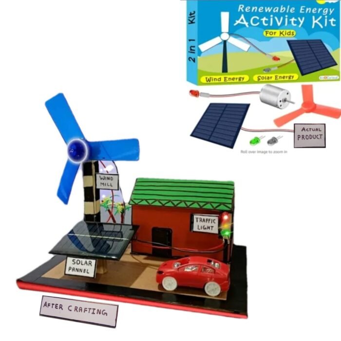 Solar Power, Wind Power - Renewable Energy Activity kit