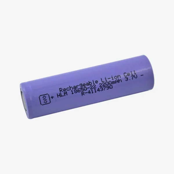 3.7 Volt 2200mAh 18650 Lithium Rechargeable Battery - Buy...