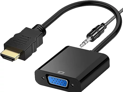 Micro HDMI to VGA Converter with Audio Cable