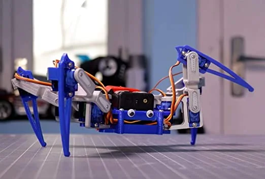 Spider Robot 3D Printed Plastic