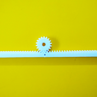 Rack and Pinion Mechanism for Stepper Motor - 023 -Rack and Pinion ...