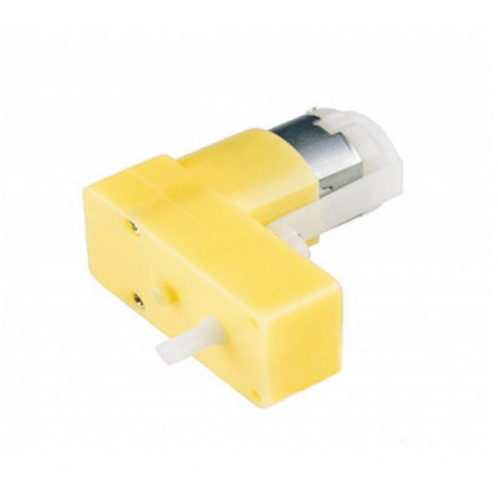 300 RPM Single Shaft L- Shaped BO Motor - Image 1