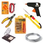 25watt Soldering Iron Starter Kit With Glue Gun For DIY Craft and Electronic & Industrial Work