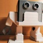 Otto DIY Humanoid robot 3D printed parts (without servos and controller) - 017