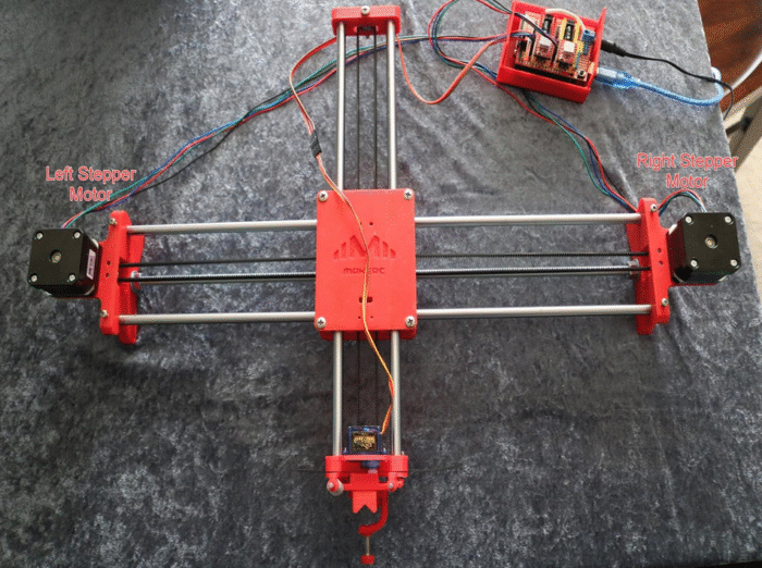 Arduino CNC Plotter Drawing Robot Kit with Electronics | DIY Drawing Machine Kit for Students & Hobbyists - 021 - Image 2
