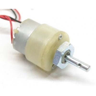 dc geared motor center shaft white gearbox 400x400 1