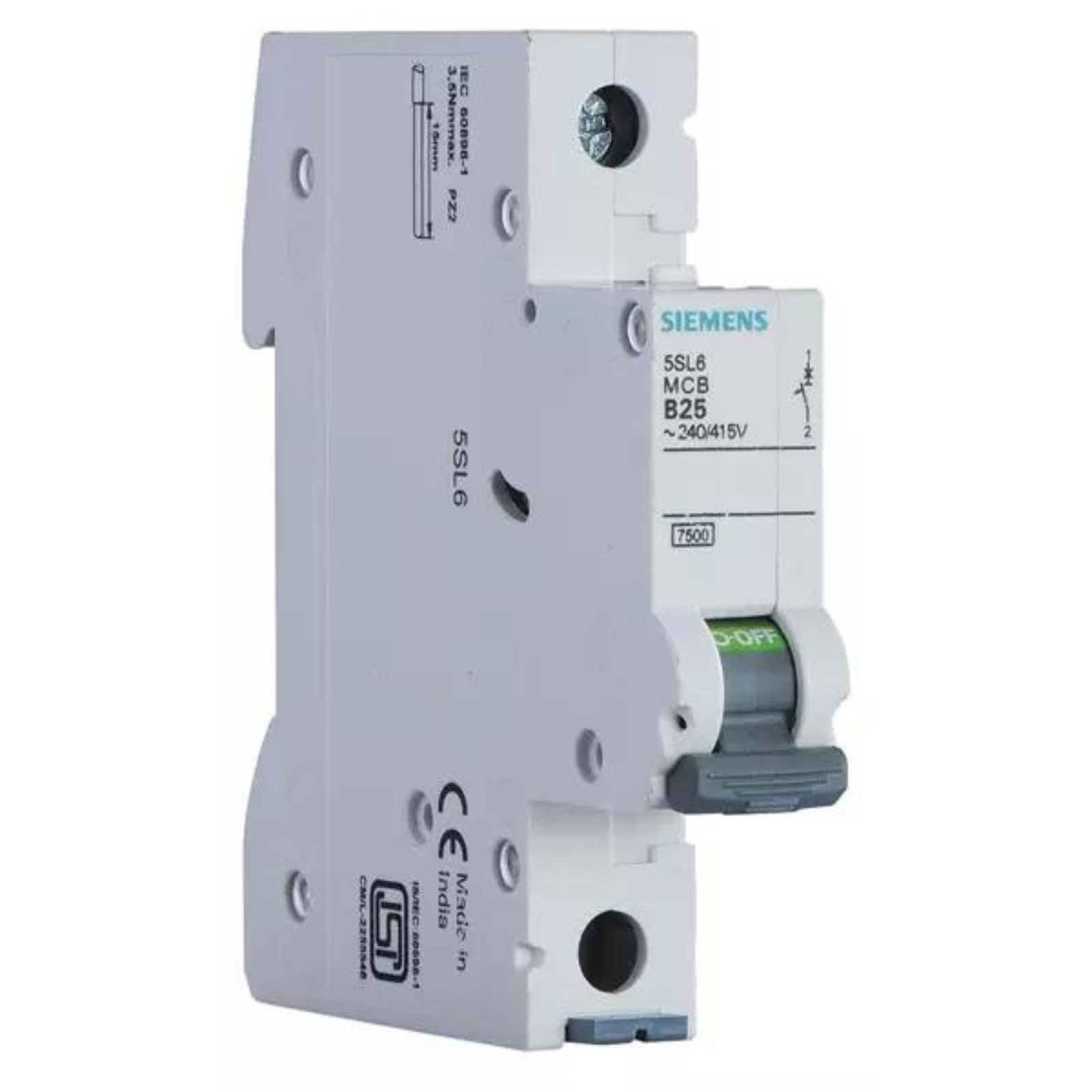 Untitled design (66) Siemens 1 Pole 32A Betagard Miniature Circuit Breaker 5SL71328RC - Image 1