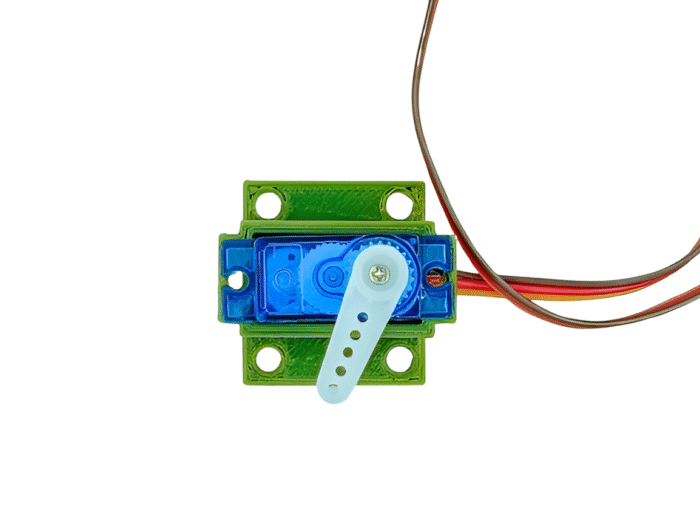 SG90/MG90 Servo Motor Holder- Vertical Flat- (Servo Motor Not Included) - 031 - Image 3