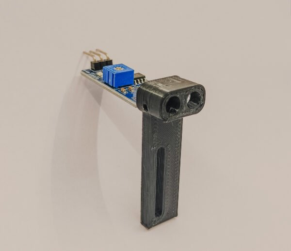 IR sensor case with mounting holder