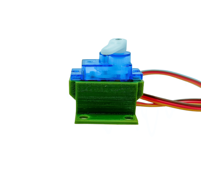 SG90/MG90 Servo Motor Holder- Vertical Flat- (Servo Motor Not Included) - 031 - Image 4