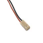 2 Pin JST Cable Connector Male - 2.54mm Pitch