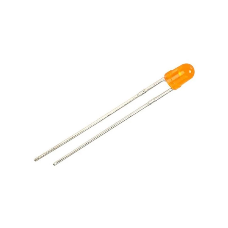 3mm Orange LED Dip - Buy now at Best Cost