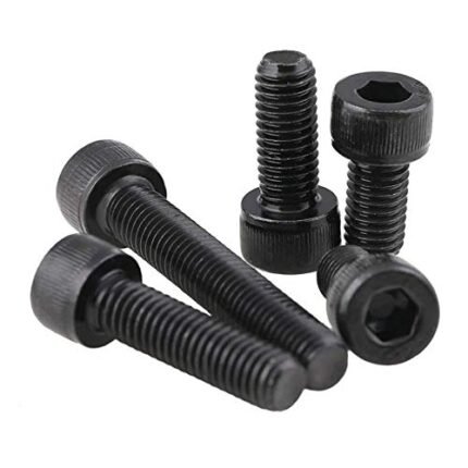 M3 x 6mm Socket Head Cap Screws, Allen Socket Drive, Fully Thread, Bright Finish, Machine Thread, Quantity- 50