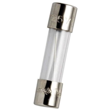6amp. 5X20 6A. Non-Axial Glass Fuse