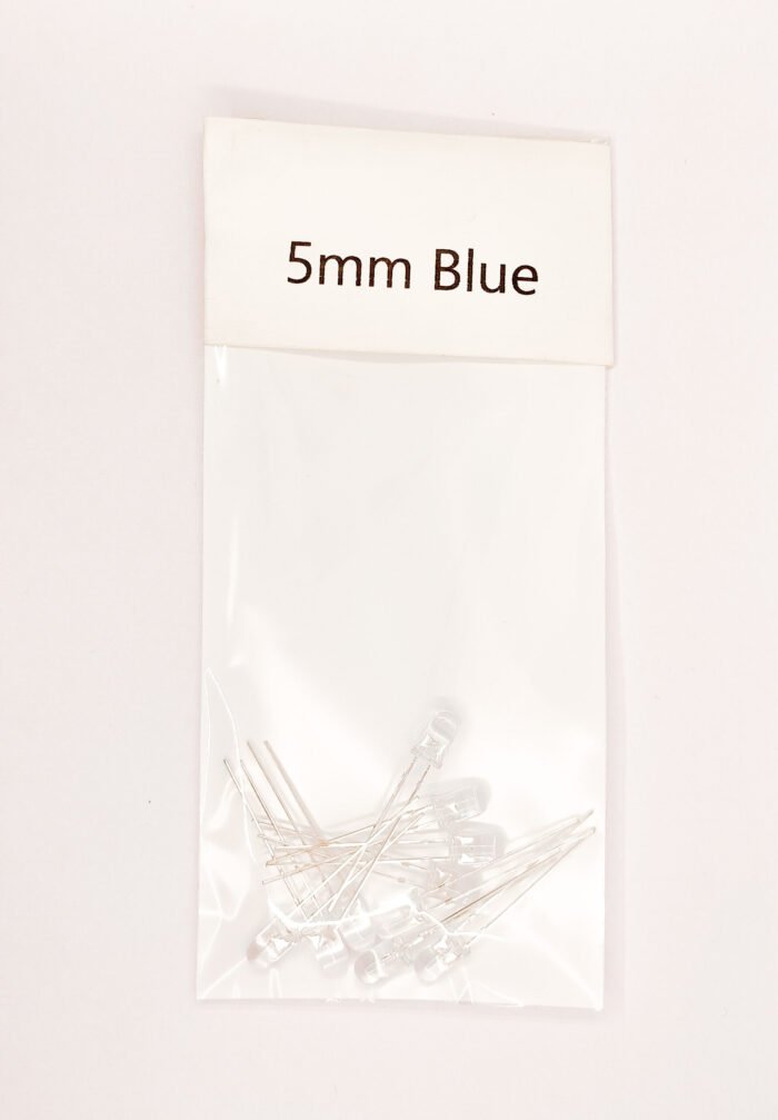 Led Combo (Red-Yellow-Blue- Green-White) 5mm 10pcs each - Image 6