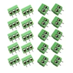 PCB Mount Screw Terminal  Pitch Block Connectors (Combo of 2 pin & 3 Pin 10 Pic)
