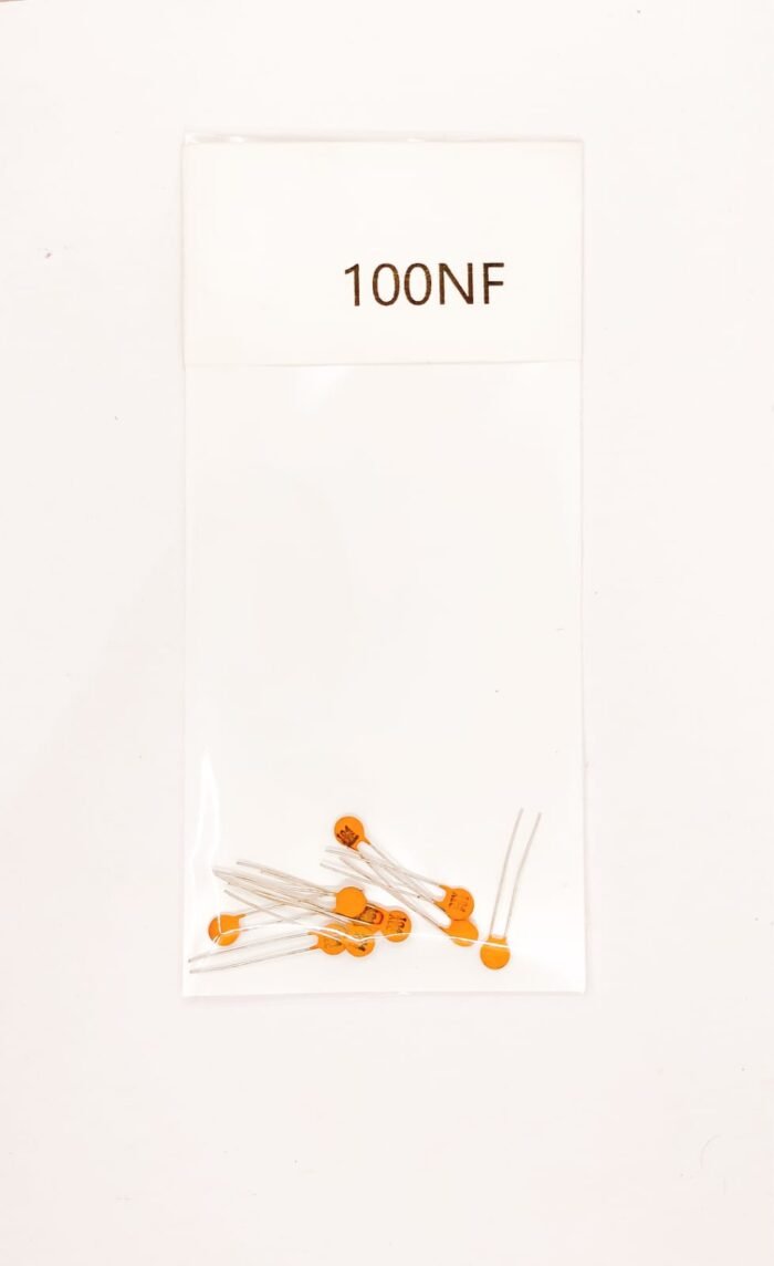 Ceramic capacitor Assorted Kit (2.2nf, 1nf, 3.3nf, 27pf, 100nf, 10nf, 22pf, 68pf, 82pf, 33pf, 10pf, 15pf, 47pf ,39pf, 2.2pf  ) - Image 2