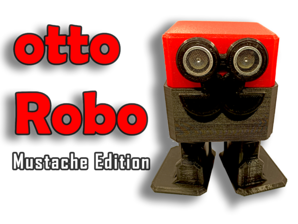 otto mustache edition2 otto robot diy kiti