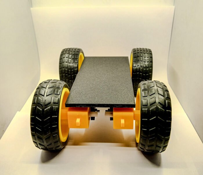 4WD Robo Chassis for BO Motor with 4 BO Motors and 4 BO Wheels - (063) - Image 2