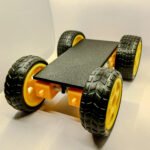 4WD Robo Chassis for BO Motor with 4 BO Motors and 4 BO Wheels - (051)